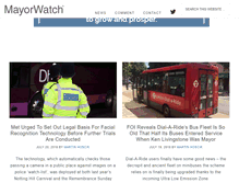 Tablet Screenshot of mayorwatch.co.uk